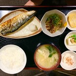 Sauna Shikiji - 焼き魚定食旨し。