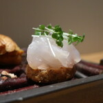 フィエルテ - 茸/10日熟成カワハギ