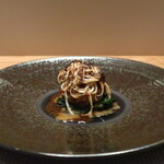 フィエルテ - 北海道産 白子/マコモダケ/トリュフ