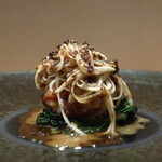 フィエルテ - 北海道産 白子/マコモダケ/トリュフアップ