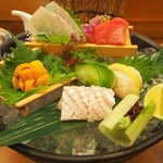イカリ寿司 - 上造り盛り合わせ