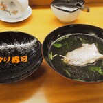 イカリ寿司 - 鯛 吸物