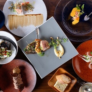 熟練のシェフが織りなすイタリアン。美しく上品な一皿を