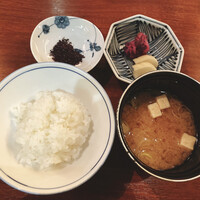 日本料理 花むさし - ご飯香の物
