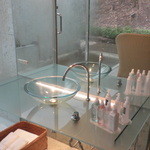 きたの風茶寮 - クレンジングから化粧水まで完備