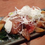 寿司の魚常 - 寿司ネタ切落し(漬け)260円(税抜き:以下同)