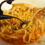 ラーメン二郎 - 赤酢投入～♪