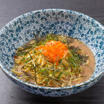 Mentaiko with green perilla flavor and salmon roe