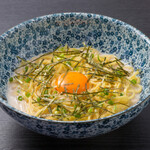 Japanese-style carbonara with cod and tobiko