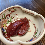 かたつむり - 鹿ロースの漬け