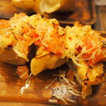 365 GYOZA BAR - 炙りチーズ焼き餃子(トマトとオリーブソース)