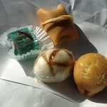 新鶴本店 - 生菓子４種