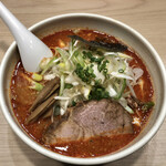 はな火屋 - 辛味噌葱らーめん 850円（並盛)