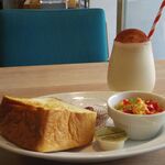 パンとエスプレッソと - トーストセット