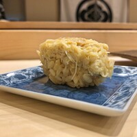 鮨 なかがわ - 毛蟹（握り）