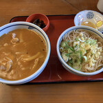 Sobadokoro Kafuku - ミニカレー丼セット