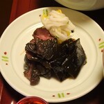 俵屋旅館 - 朝食：香の物