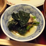 俵屋旅館 - 朝食：青菜お浸し