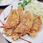 風来坊  - 料理写真:手羽先唐揚(1人前)　480円