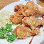 風来坊  - 手羽元唐揚(1人前)　580円