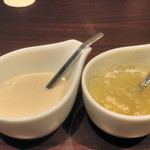 きたの風茶寮 - ドレッシング２種