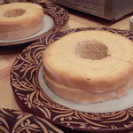 朝菜夕魚 - お持ち込みのバウムクーヘン