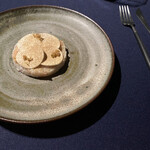 abysse - 毛蟹とあん肝、マッシュルームのスライス