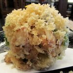 小樽・蕎麦屋・籔半 - 籔半 「かき揚げそば」