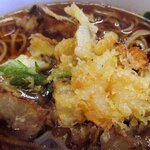 小樽・蕎麦屋・籔半 - 籔半 「かき揚げそば」