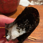 鳥茂 - キャビアおにぎり