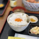 たまごや 比良の郷 - 卵かけご飯膳(B) 500円 (スノームーン)