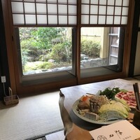 丹波篠山　近又 - 雪見障子の蔵座敷