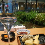 Tempura baru kikuya - ２杯目日本酒