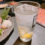 馬かばい - レモンサワー