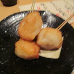 味和久 - かま天　カニと？の2種類（ピンボケで申し訳ありません）