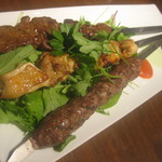 タイーム - ２０１２・８・１３　ケバブ盛り合わせ