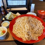 桂木庵 - ★二色そば更科田舎（860円税抜）天ぷら付（200円税抜）★