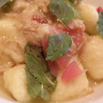 SALONE 2007 - ニョッキ　白身魚のラグー；アップ