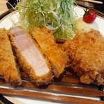 とんかつ ばんぶー - 特選リブロースかつ1800円