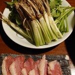 圭助 - 追加鴨肉とせり