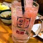 Kushikatsu Tanaka - 串カツ田中 上尾店　ガリ酎　438円