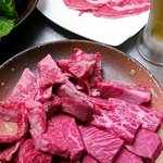 焼肉 激 - 特選盛合せ！！数種類の希少部位が一度に楽しめる！！