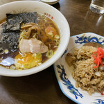 栄家 - ラーメンセット