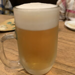 Ino hana - ジョッキまで冷えっ冷えの生ビール♪