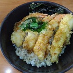 Muten Kurazushi - えび天と季節の天丼