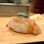 鮨処 多田 - 握り 漬けボタン海老