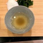 鮨処 多田 - 蛸のスープ