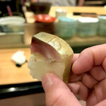 鮨処 多田 - 棒寿司 鯖 リフト