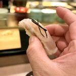 鮨処 多田 - 握り 白甘鯛 リフト