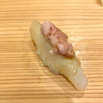 鮨処 多田 - 握り カワハギ